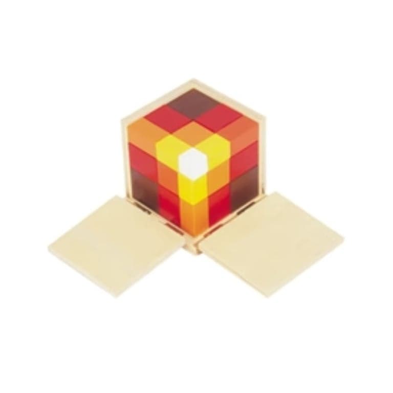 Montessori N’ Such Arithmetic Hierachial Trinomial Cube
