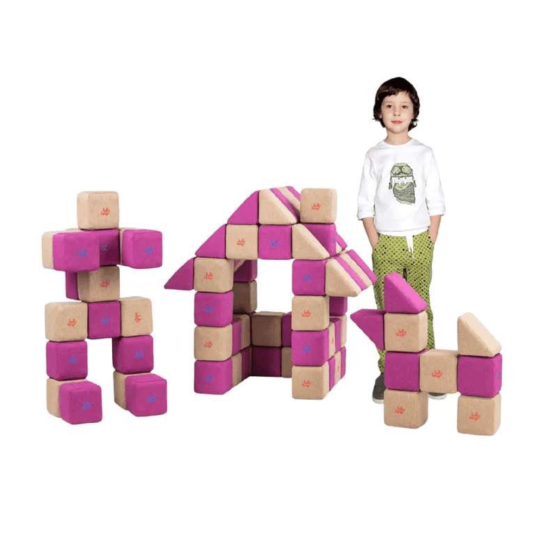 JollyHeap Blocs magnétiques souples ensemble de base 1421