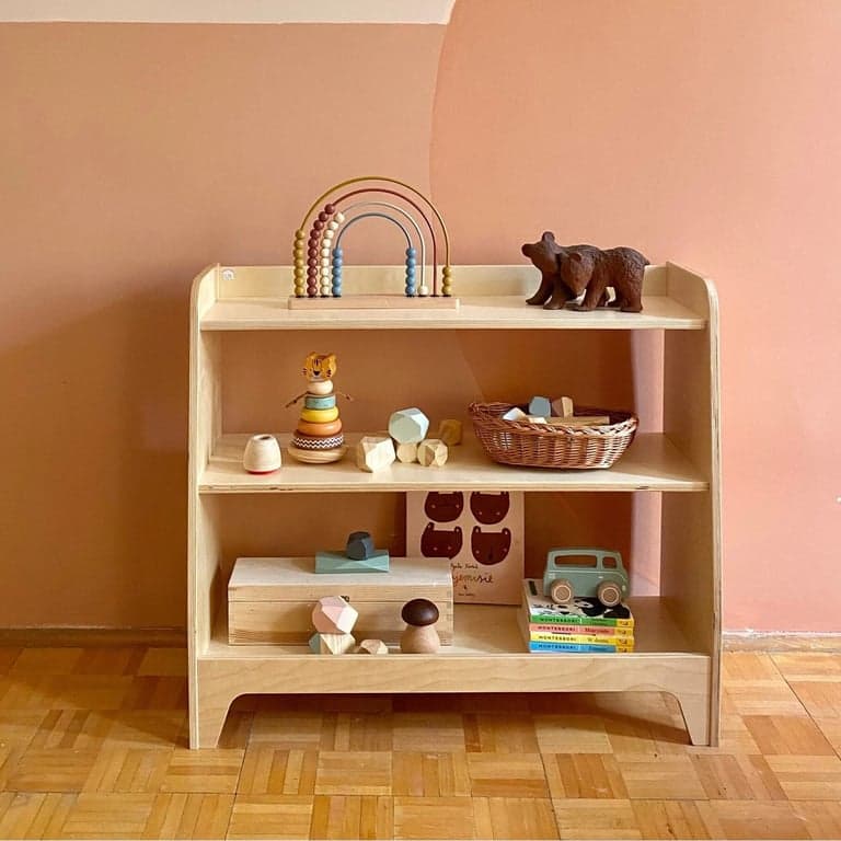 WAMMcosyroom Montessori Toy Shelf