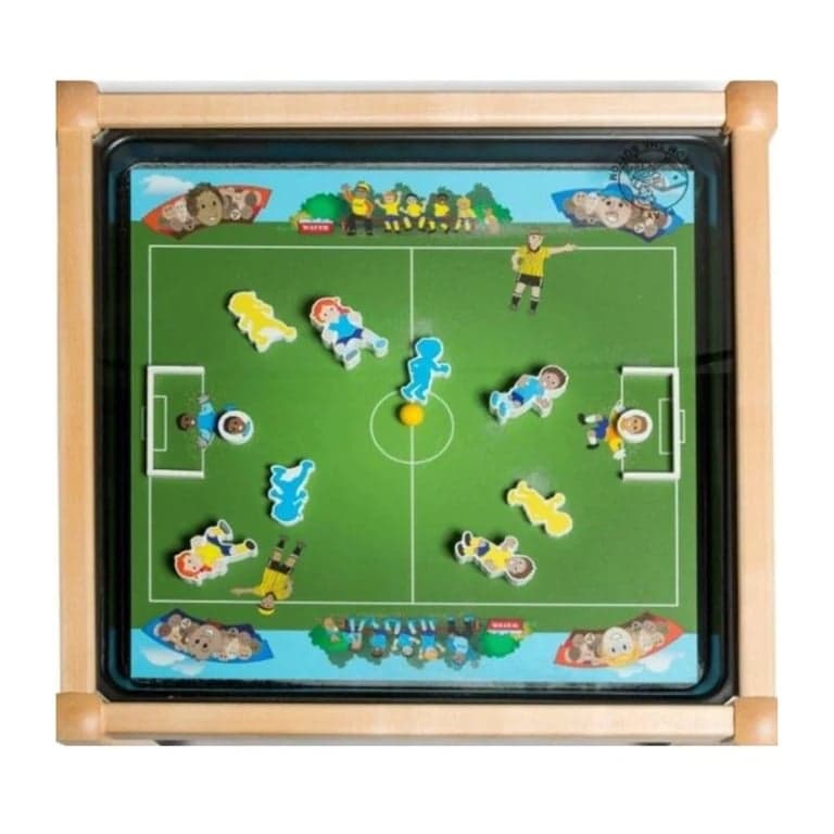 Gressco Soccer Square Magnetic Sand Activity Table Natural