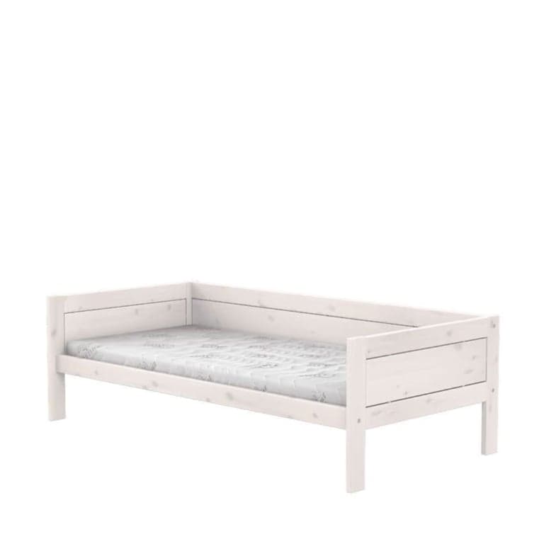 LIFETIME Kidsroom Lit simple pour enfant original 90 x 200 cm Whitewash Deluxe