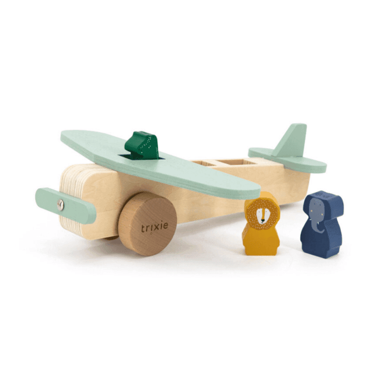 Trixie Jouets Avion Avec Animaux