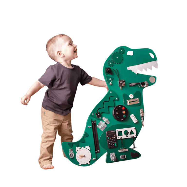 Foxy Family Busy Board Kosma le Dino Sans Nom Avec Support
