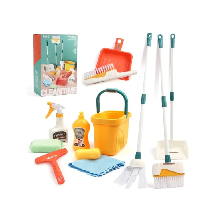Seaside-Montessori Kids Cleaning Set Yellow