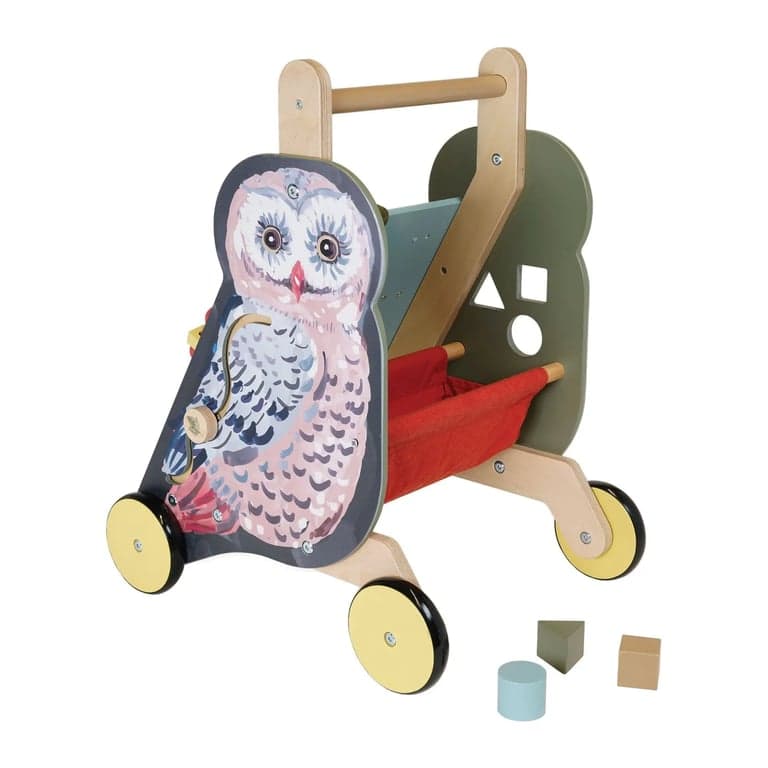 Manhattan Toy Wildwoods Owl Push-Cart