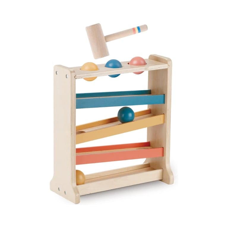 Twefex Wooden Ball Drop Toy