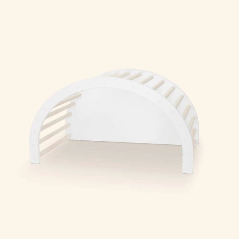 FitWood Luoto II Arche d'Escalade Blanche - Bouleau