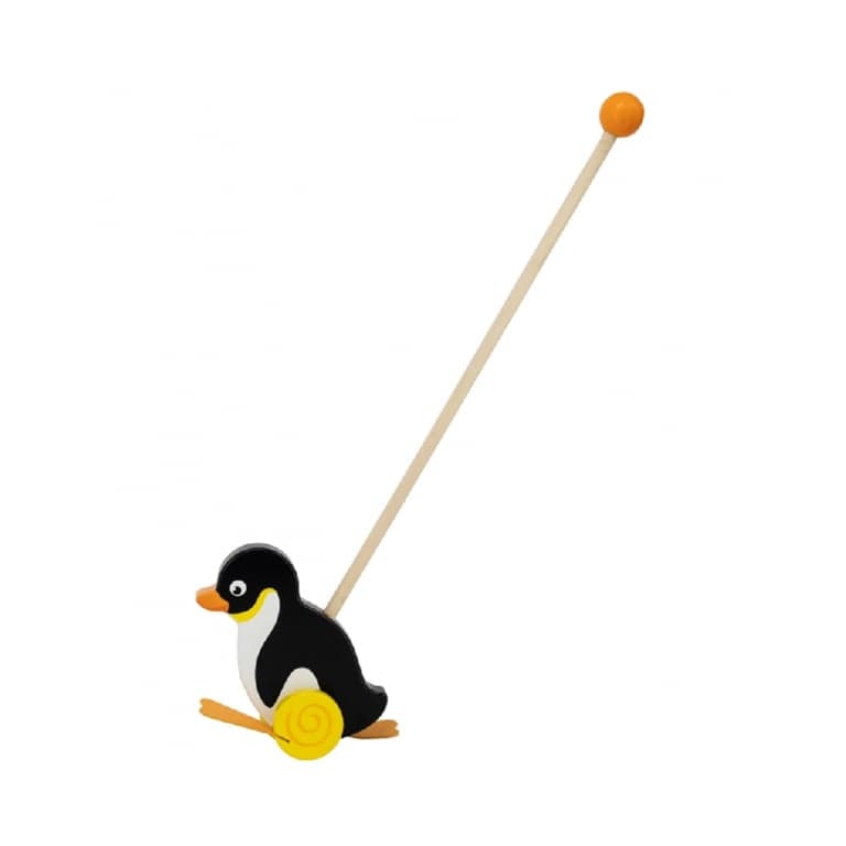Viga Jouet à Pousser Pingouin