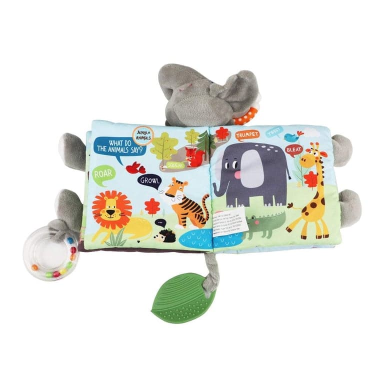 bebe mondo Crinkle Cloth Book Elephant