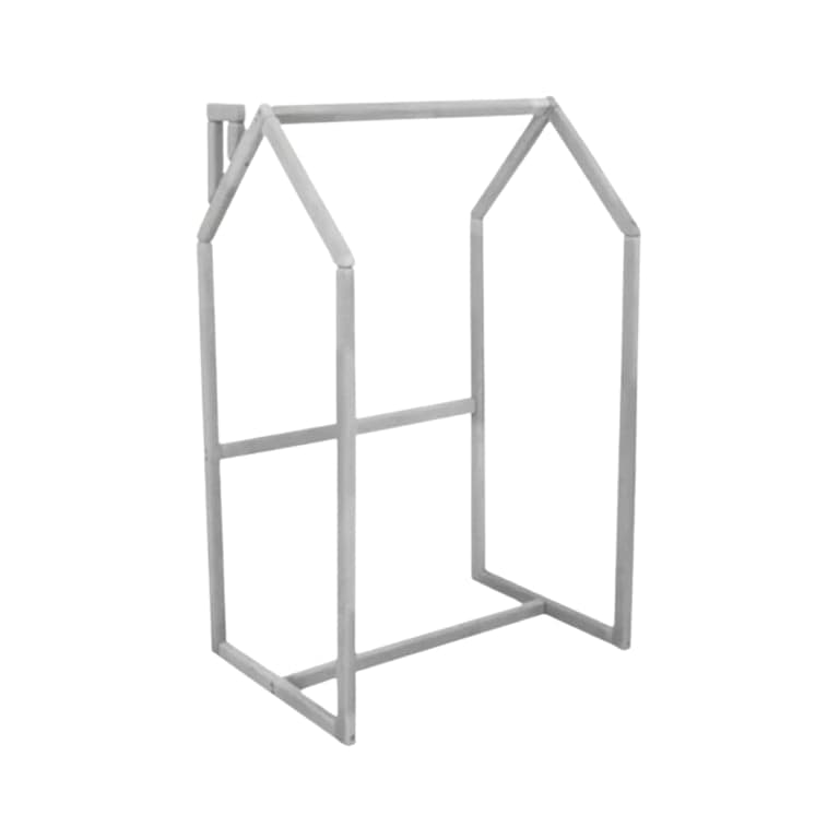 BusyWood Kids Clothing Rack Gray