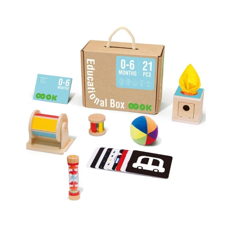 Tooky Toy Coffret Cadeau pour 0-6 Mois