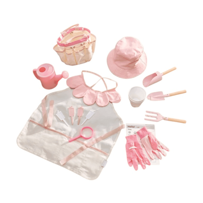 ROBUD Ensemble de Jardinage Rose Clair