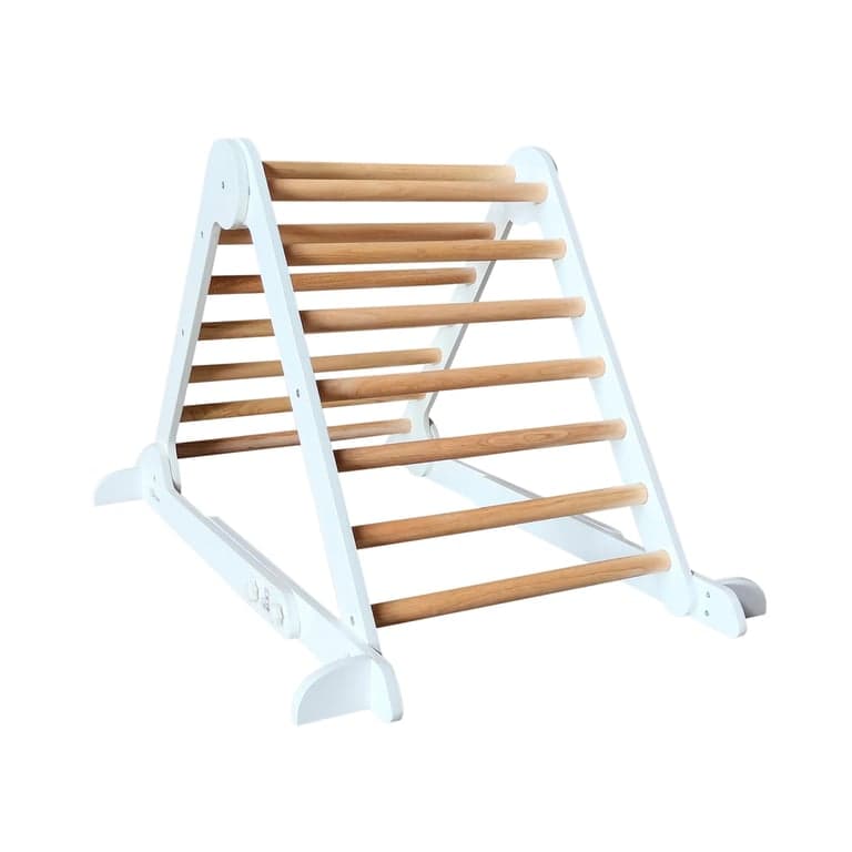 Little Partners Learn 'N Climb Triangle Soft White With Natural