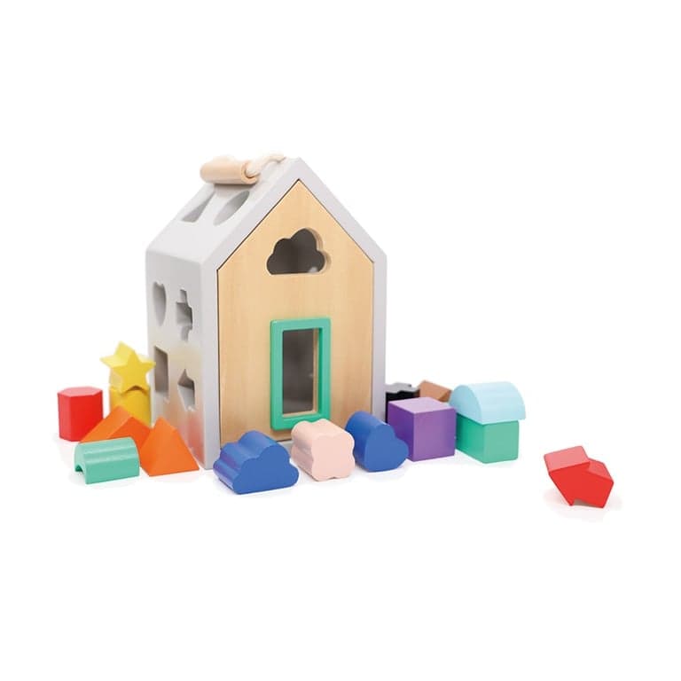 Wonder & Wise Hip Shape Wood Sorter
