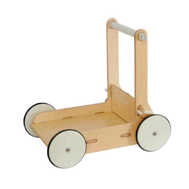 Moover Push Walker Wagon Off White