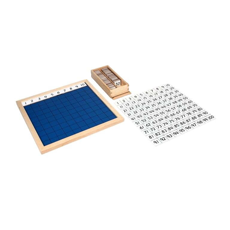 Alison's Montessori Hundred Board