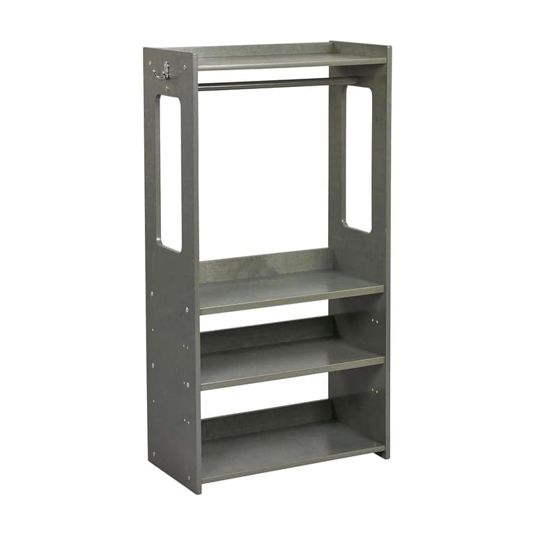 ECR4Kids TrendiTot Clothing Rack Gray Wash