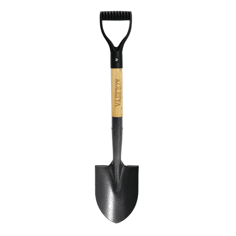 KOLEIYA Mini D Handle Shovel Wood