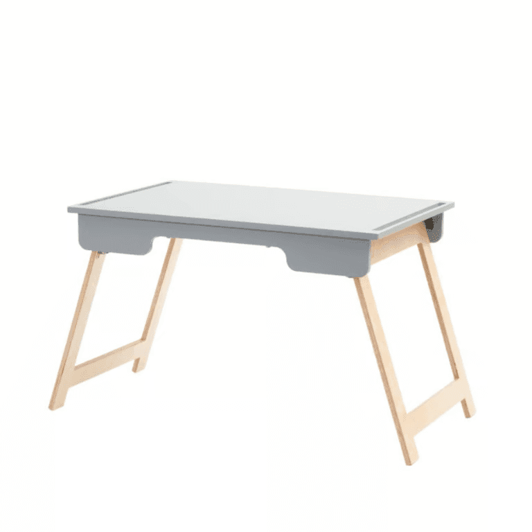 Duck Woodworks Shop Table Grise