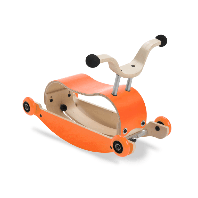 Wishbone 3-in-1 Mini Flip Walker Orange