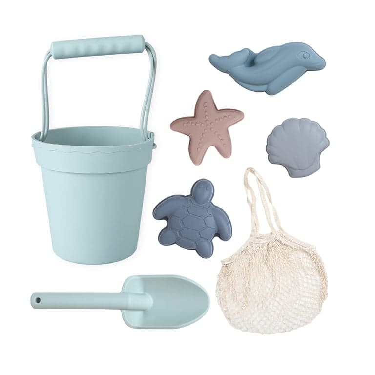 BLUE GINKGO Sand Bucket Set Green