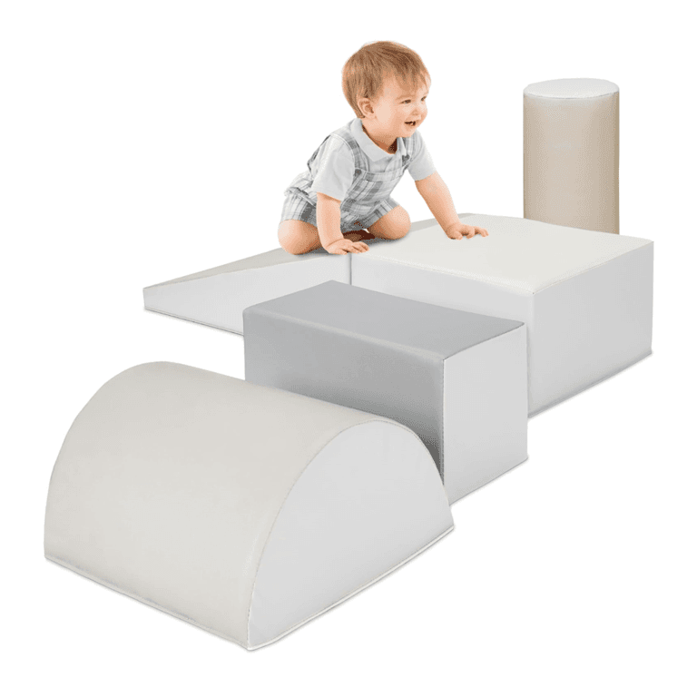 Best Choice Products 5-Piece Soft Play Set Neutral