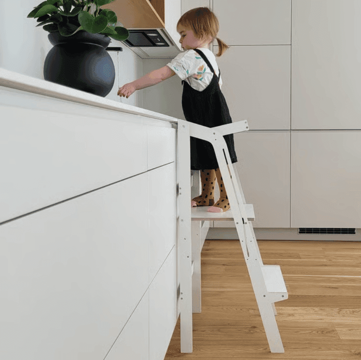 Lakaluk Tour d'Apprentissage Pliable Blanche