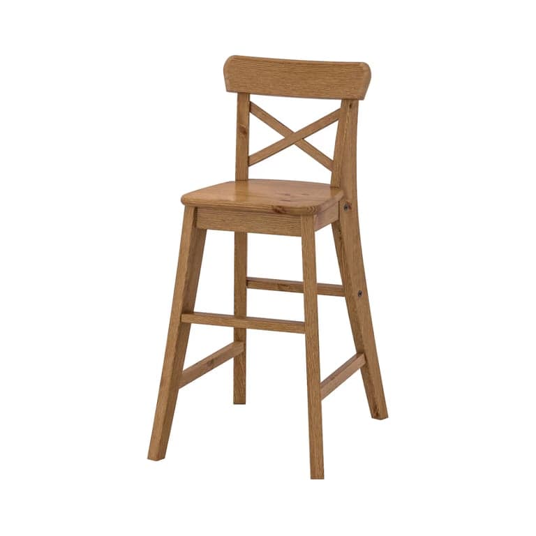 IKEA INGOLF Junior Chair Antique Stain