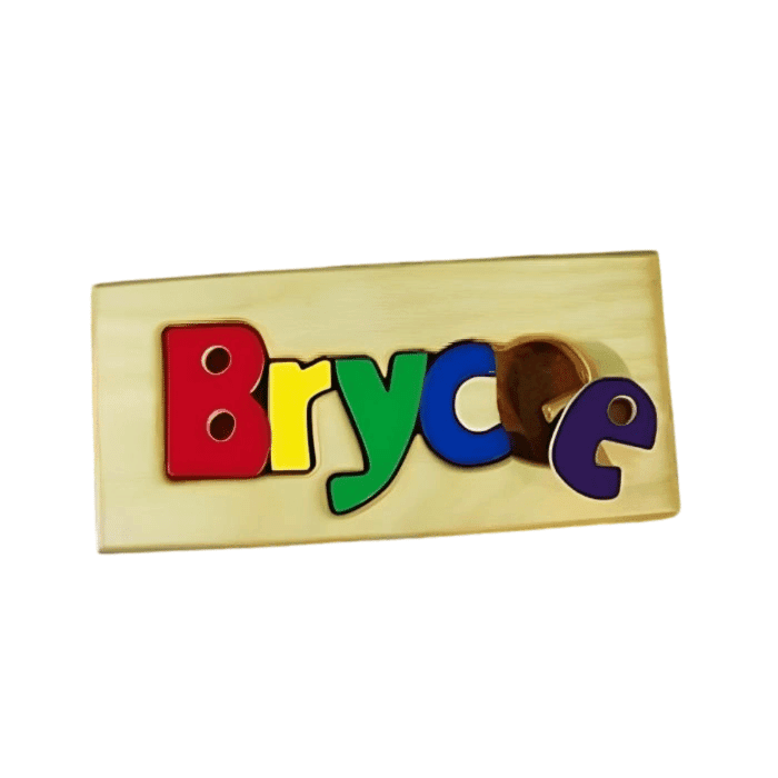 Alphabet Trains Single Line Name Puzzle