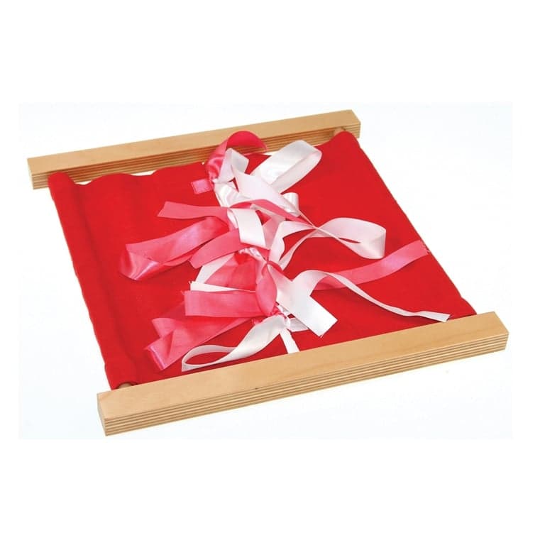 Alison's Montessori Bow Tying Dressing Frame Premium Quality