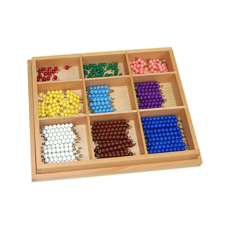Kid Advance Montessori Checker Board Beads