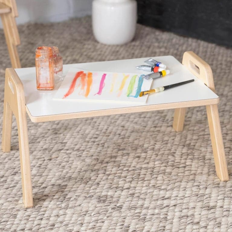 Sprout Kids School Chowki Floor Table Two-Tone Small