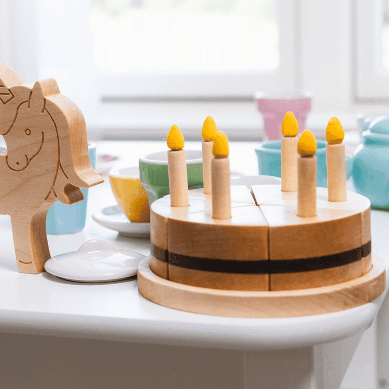 Play Nice Wooden Toys Birthday Cake