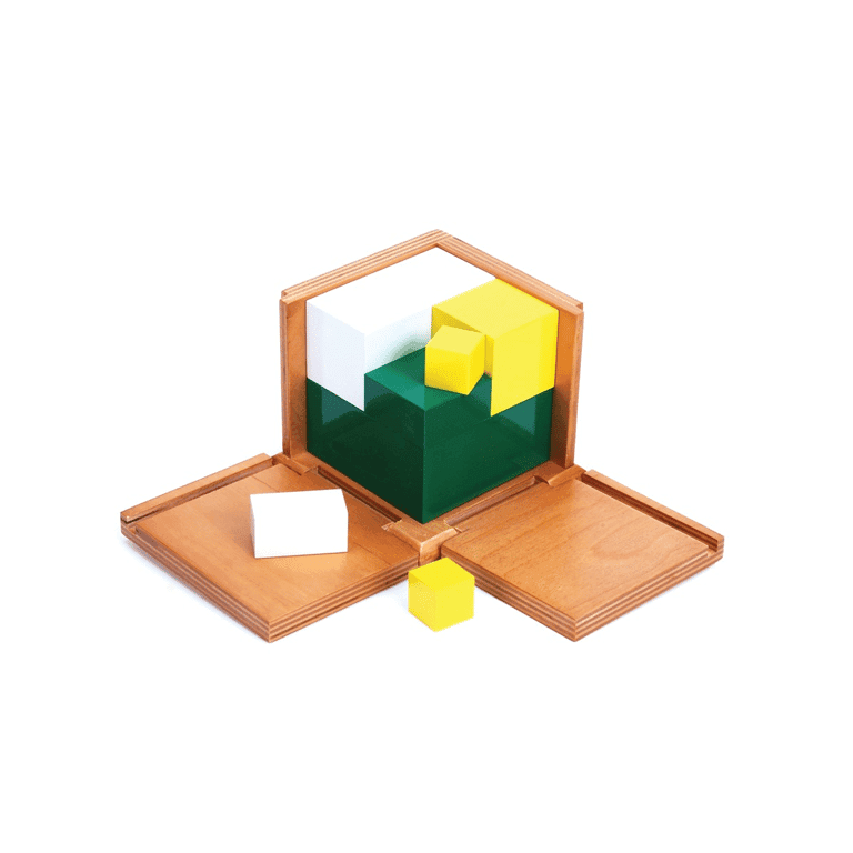 Alison's Montessori Power of Two Cube (Premium Quality)