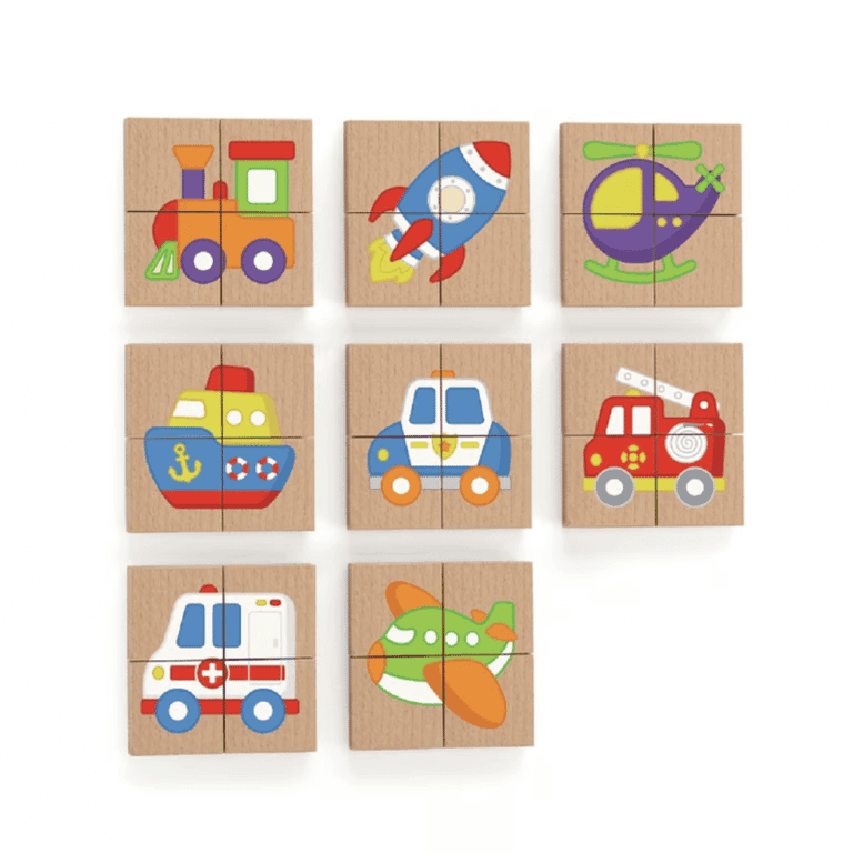 Viga Puzzle Magnétique Véhicules