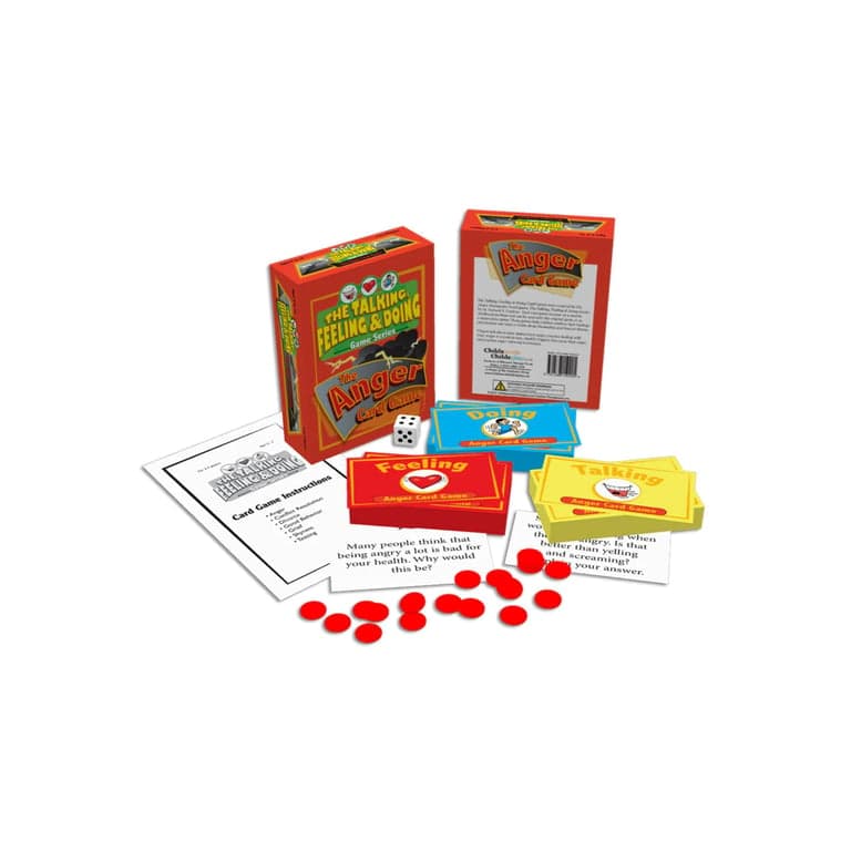 Childswork Childsplay The Talking, Feeling & Doing Anger Card Game