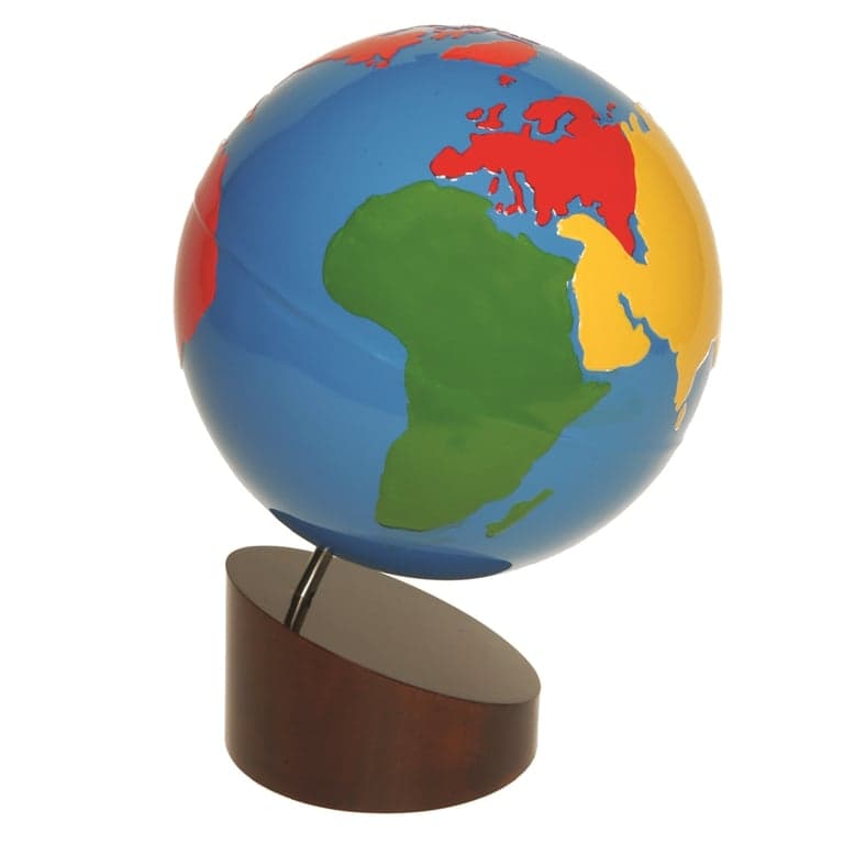 Alison's Montessori Globe of the World Premium