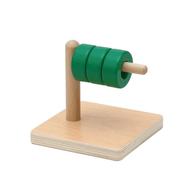 Kid Advance Montessori Discs on Horizontal Dowel