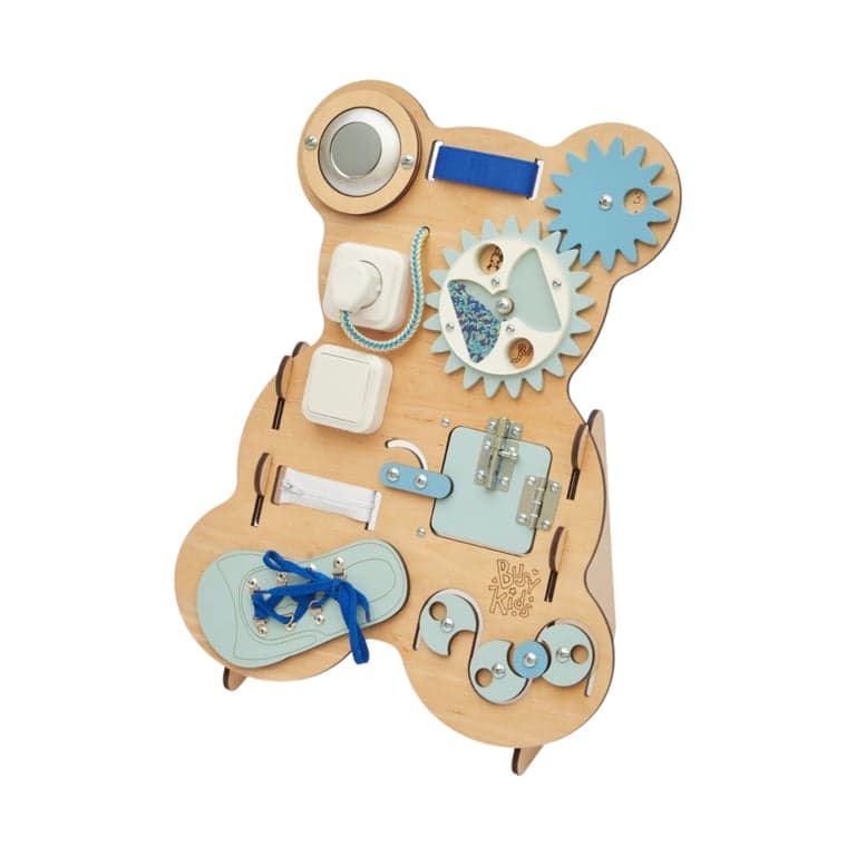 Busy Kids Tableau d'activités Ours curieux