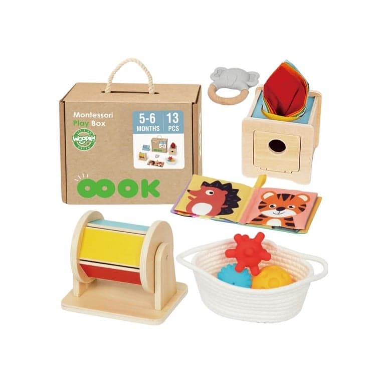 Woopie Green Coffret Cadeau pour 5-6 Mois