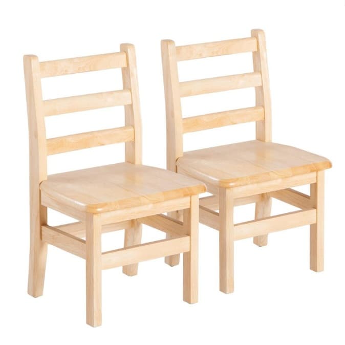 Kaplan Early Learning Classic Carolina Chairs 12 Set of 2