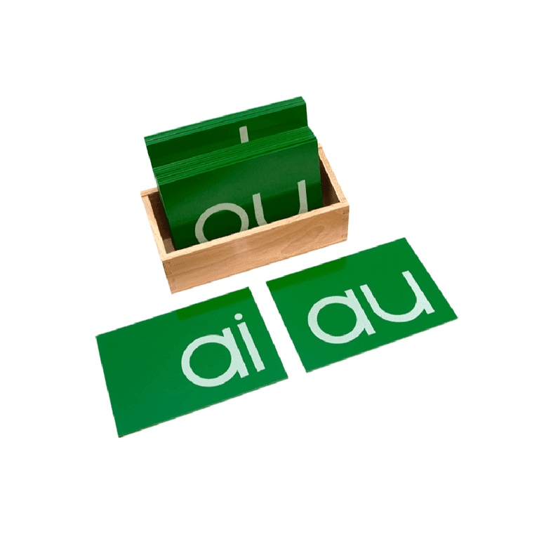 Alison's Montessori Print Double Sandpaper Letters With Box
