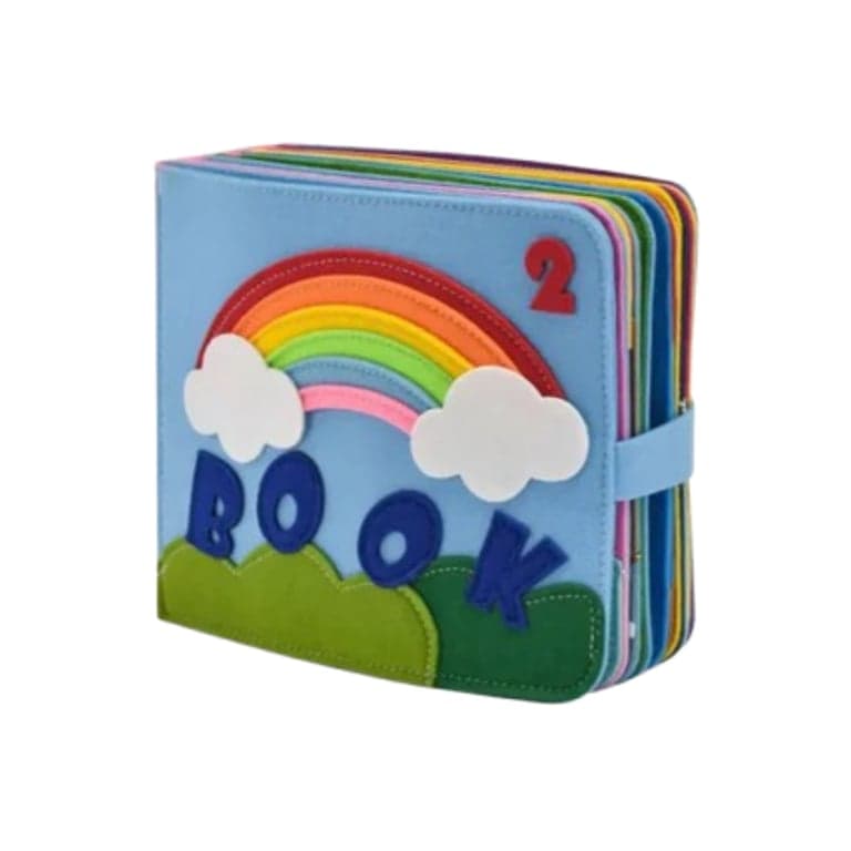 Seaside-Montessori Activity Felt Book 8 Pages