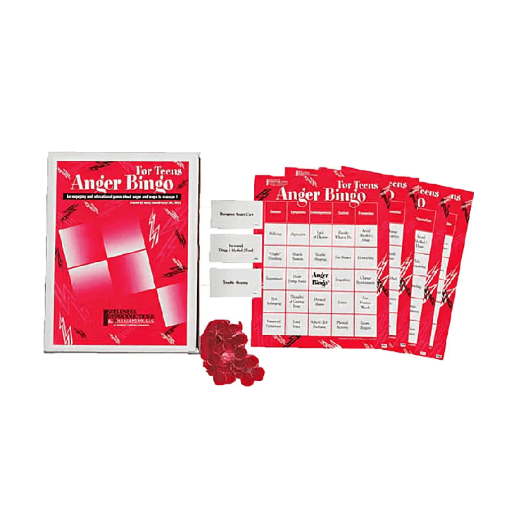 Wellness Reproductions & Publishing Anger Management Bingo