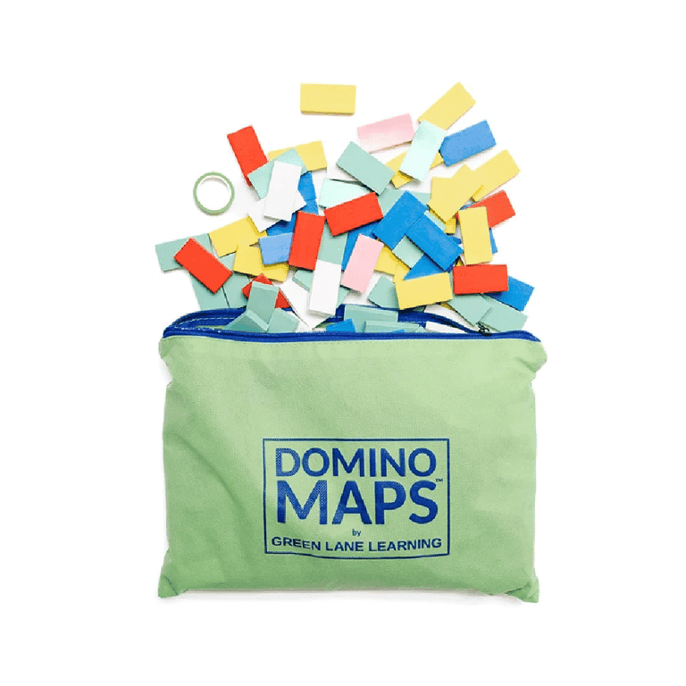 Green Lane Learning Domino Games Domino Maps