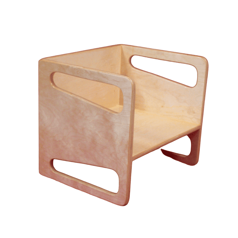 Coastal Hippie Design Cube Chair Large Jojoba Oil/Beeswax