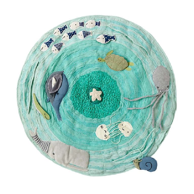 Crate&kids Sea Life Baby Play Mat