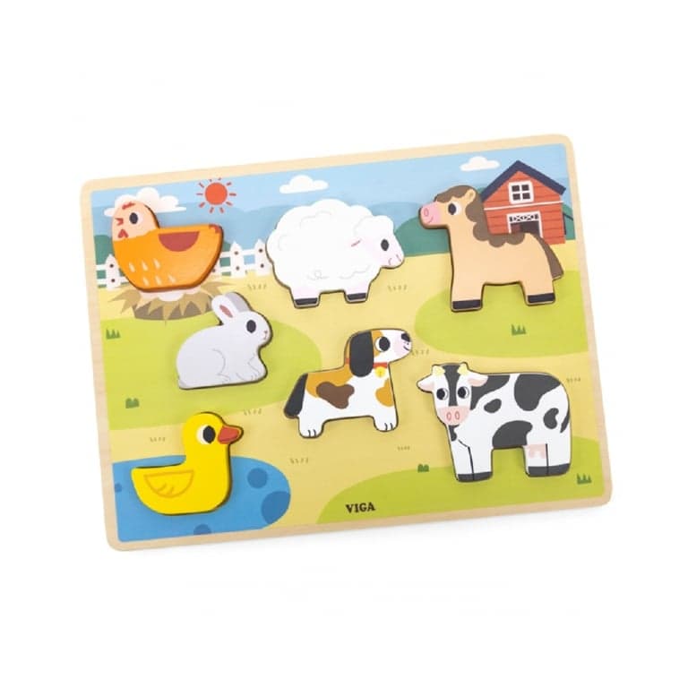 Viga Puzzle de Formes Ferme