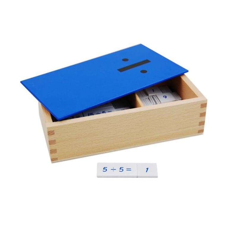 Kid Advance Montessori Division Equations and Dividends Box