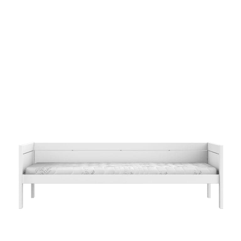 LIFETIME Kidsroom Lit simple pour enfant original 90 x 200 cm Blanc Premium